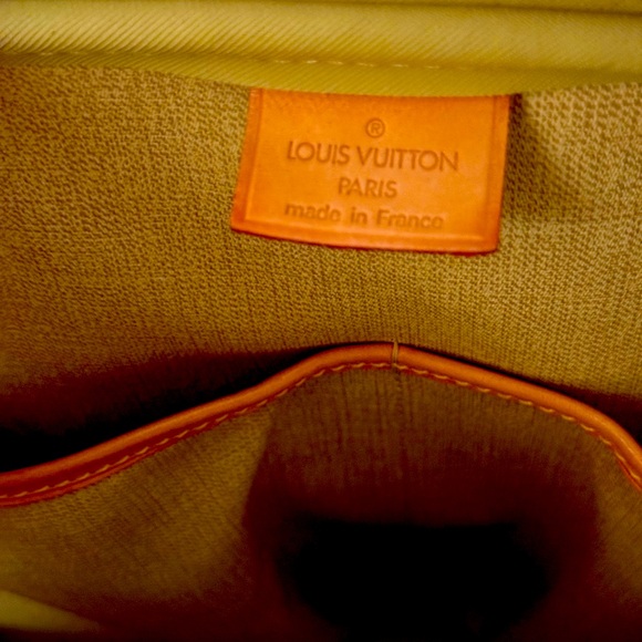 Louis Vuitton Brown and Tan Monogram Satchel - Picture 8 of 12